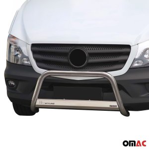 Mercedes-Benz Sprinter Bull Bar - Omac - Steel - Silver - '13-'17